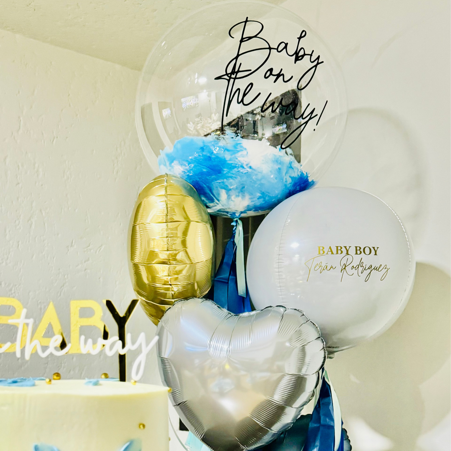 BABY ON THE WAY GLOBOS