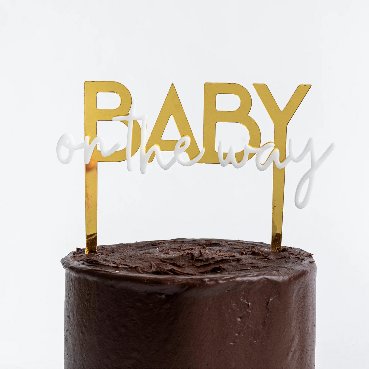 CAKE TOPPER "BABY ON THE WAY”