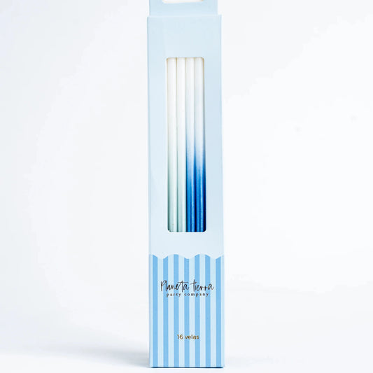 VELAS OMBRE BLUE