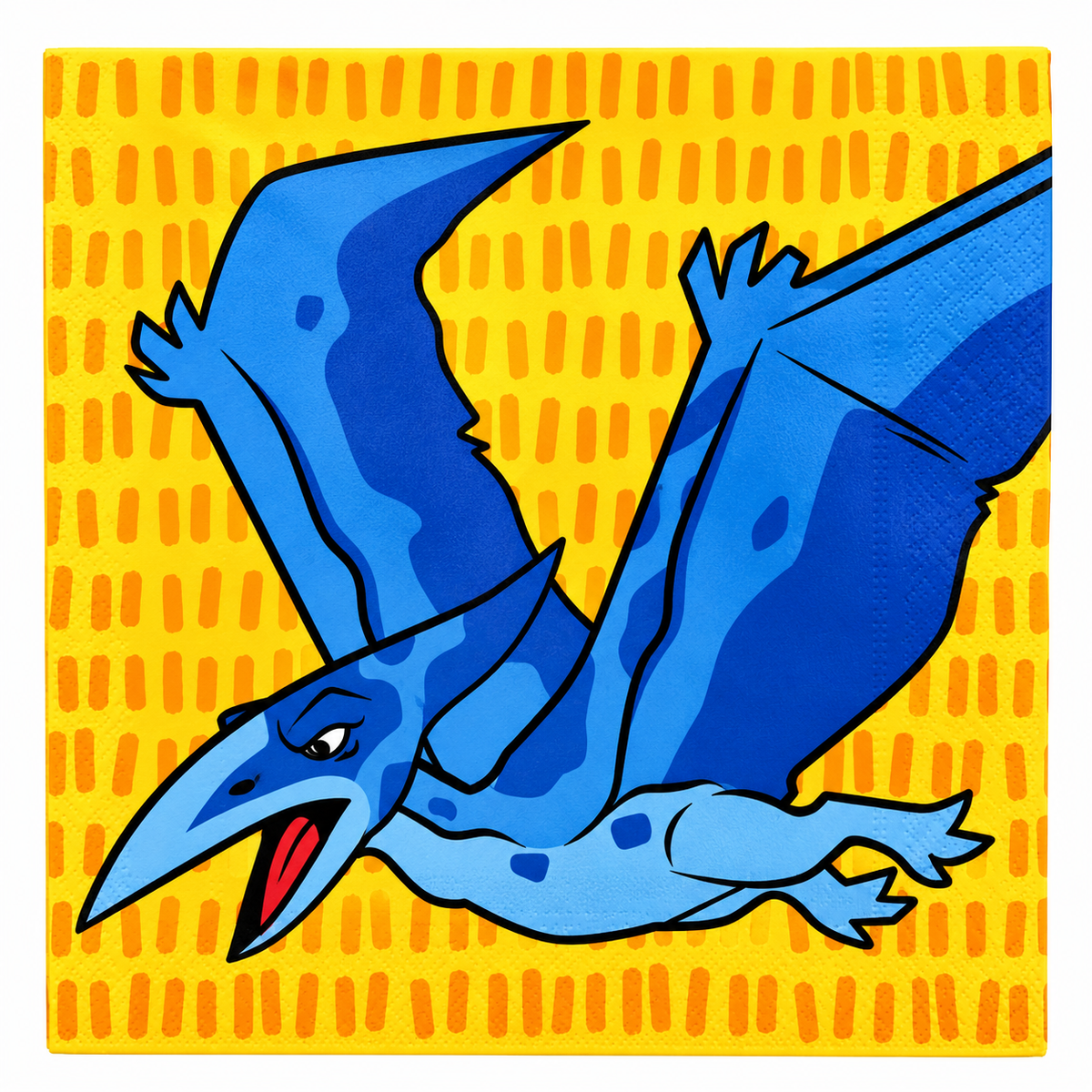 DINO AZUL SERVILLETA