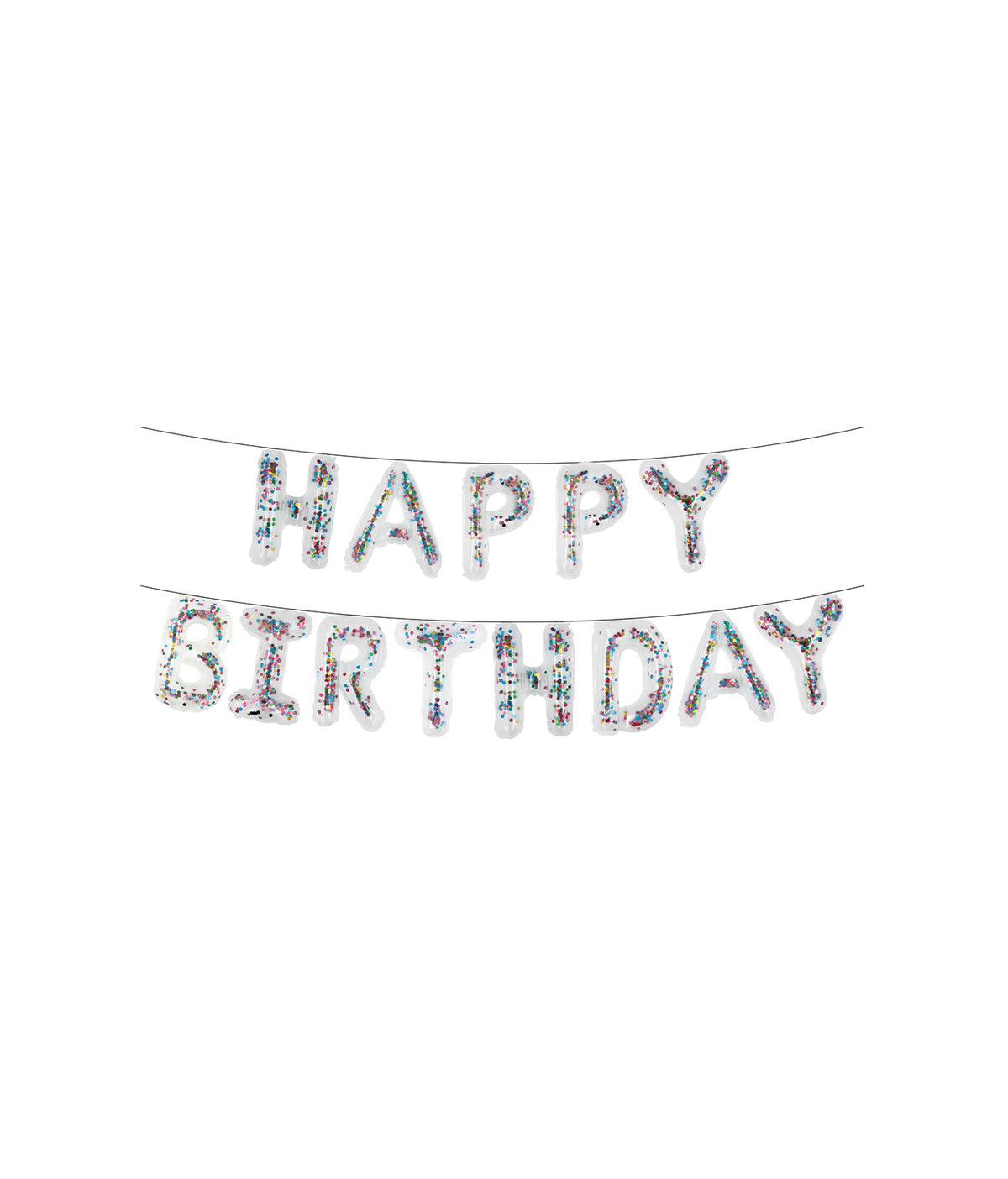 BANNER HBDAY CONFETTI (AIRE)