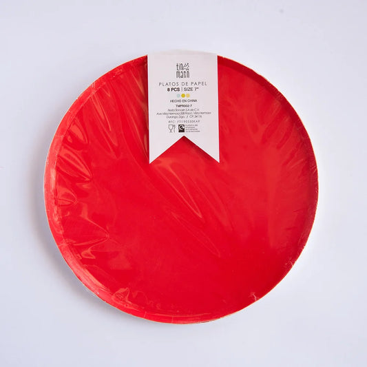 PLATO ROJO