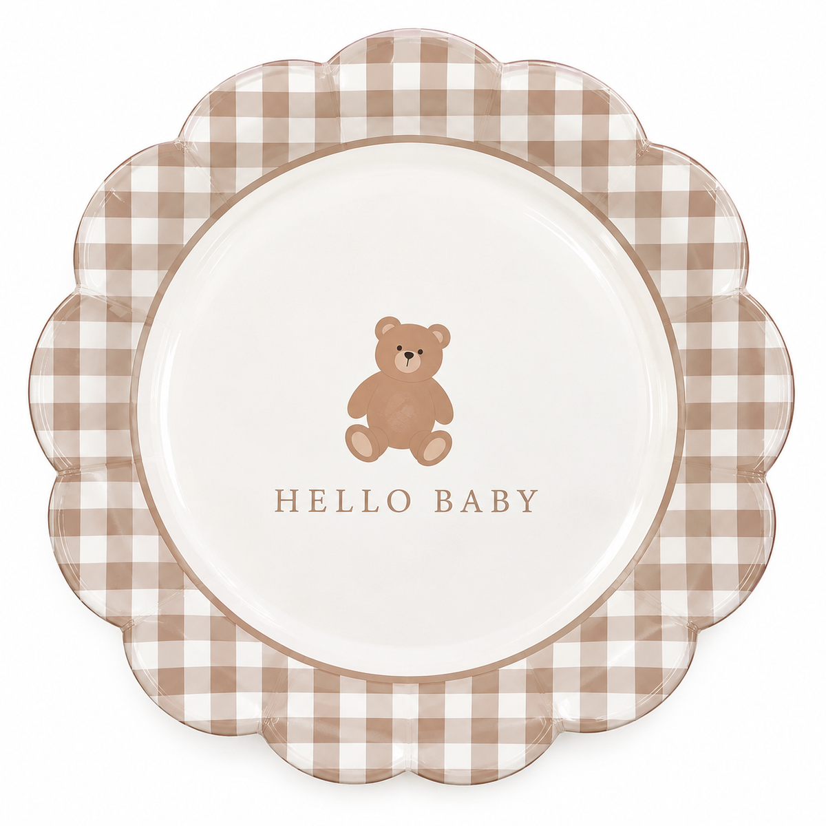 PLATOS TEDDY BEAR HELLO BABY