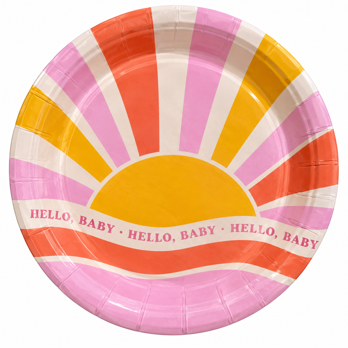 PLATOS GRANDES HELLO BABY SUN