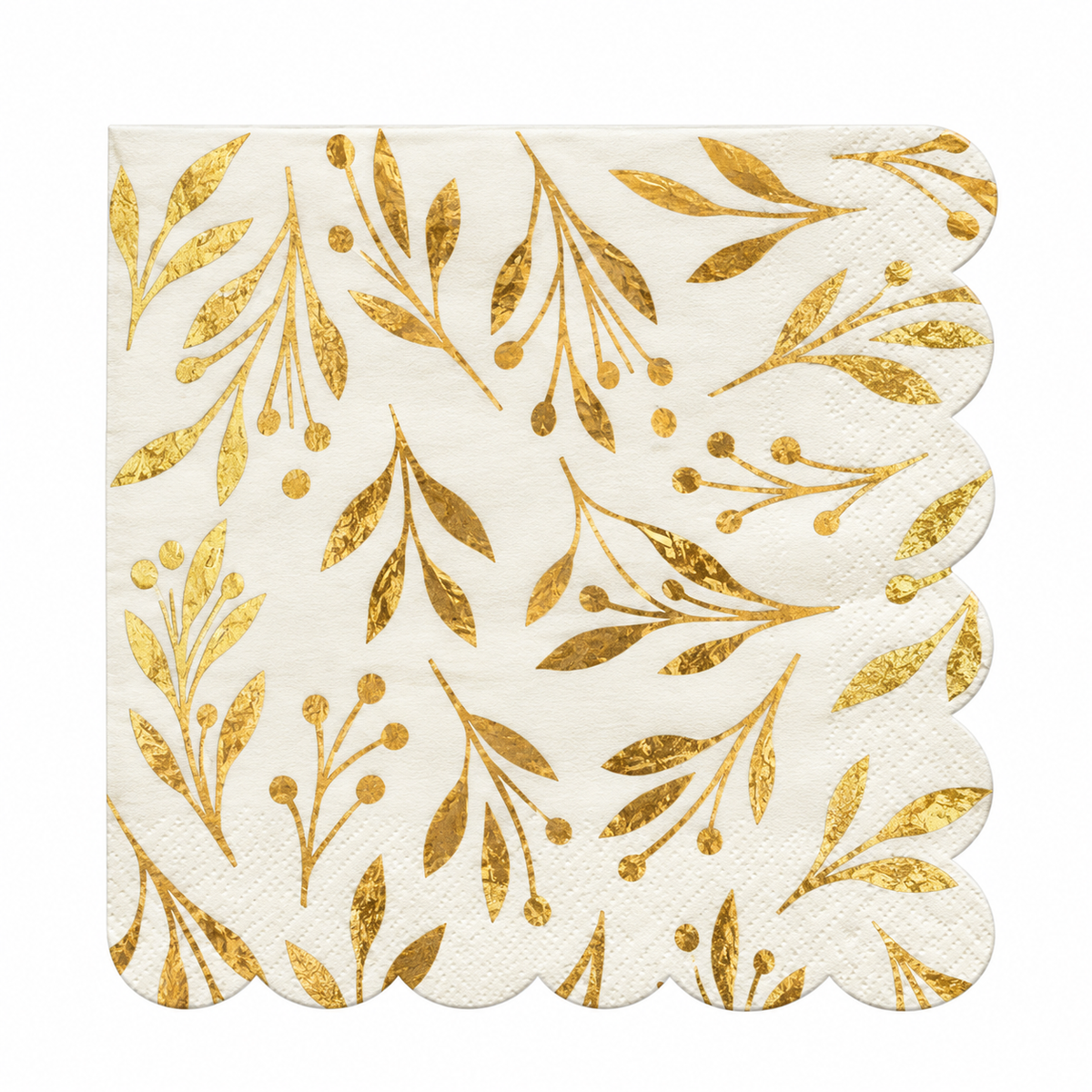 GOLD LEAF NAPKIN