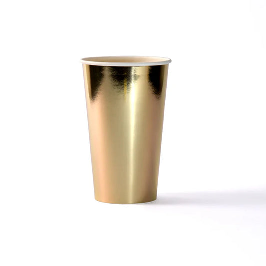 VASO DORADO