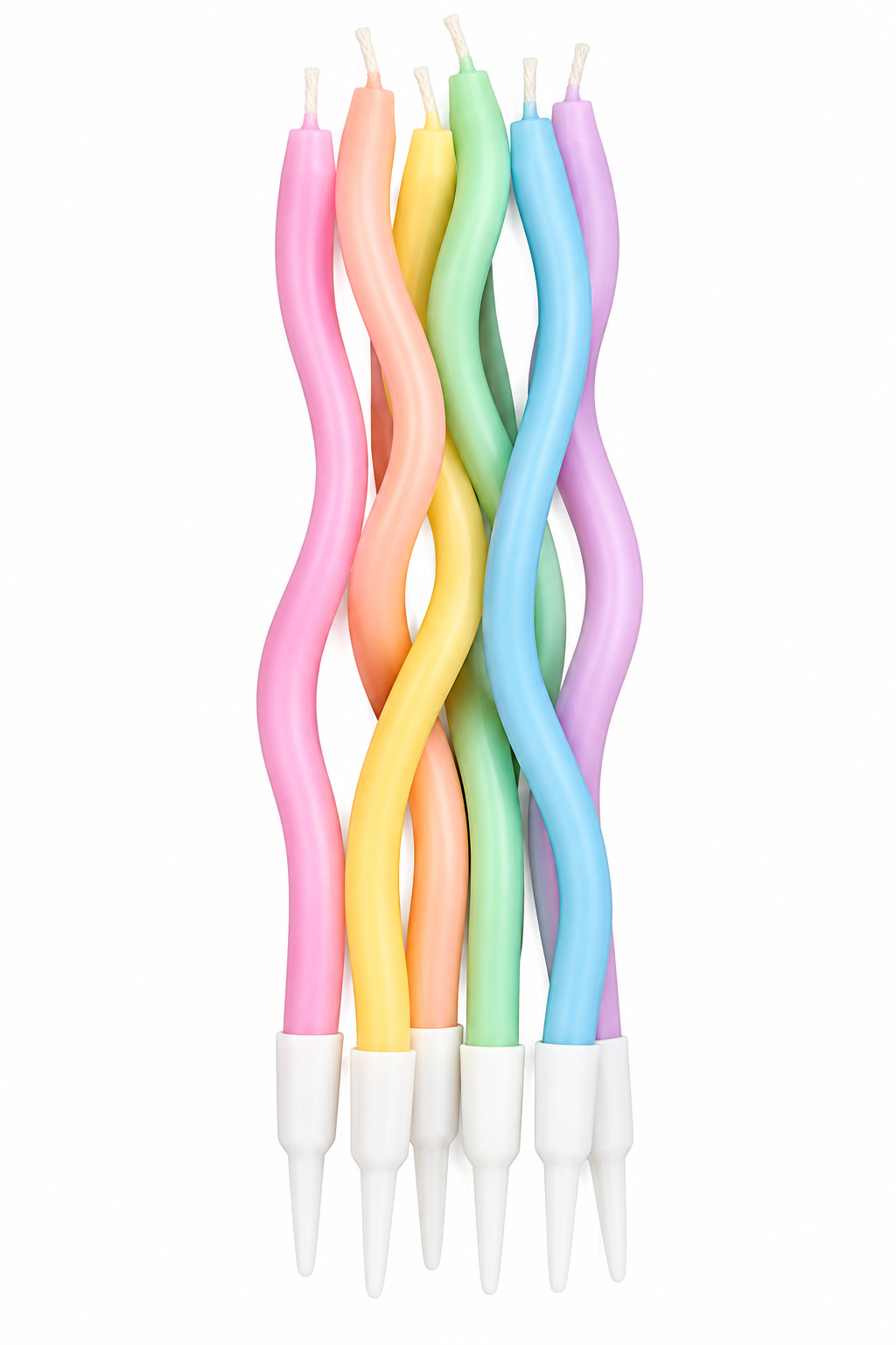 VELAS ESPIRAL PASTEL