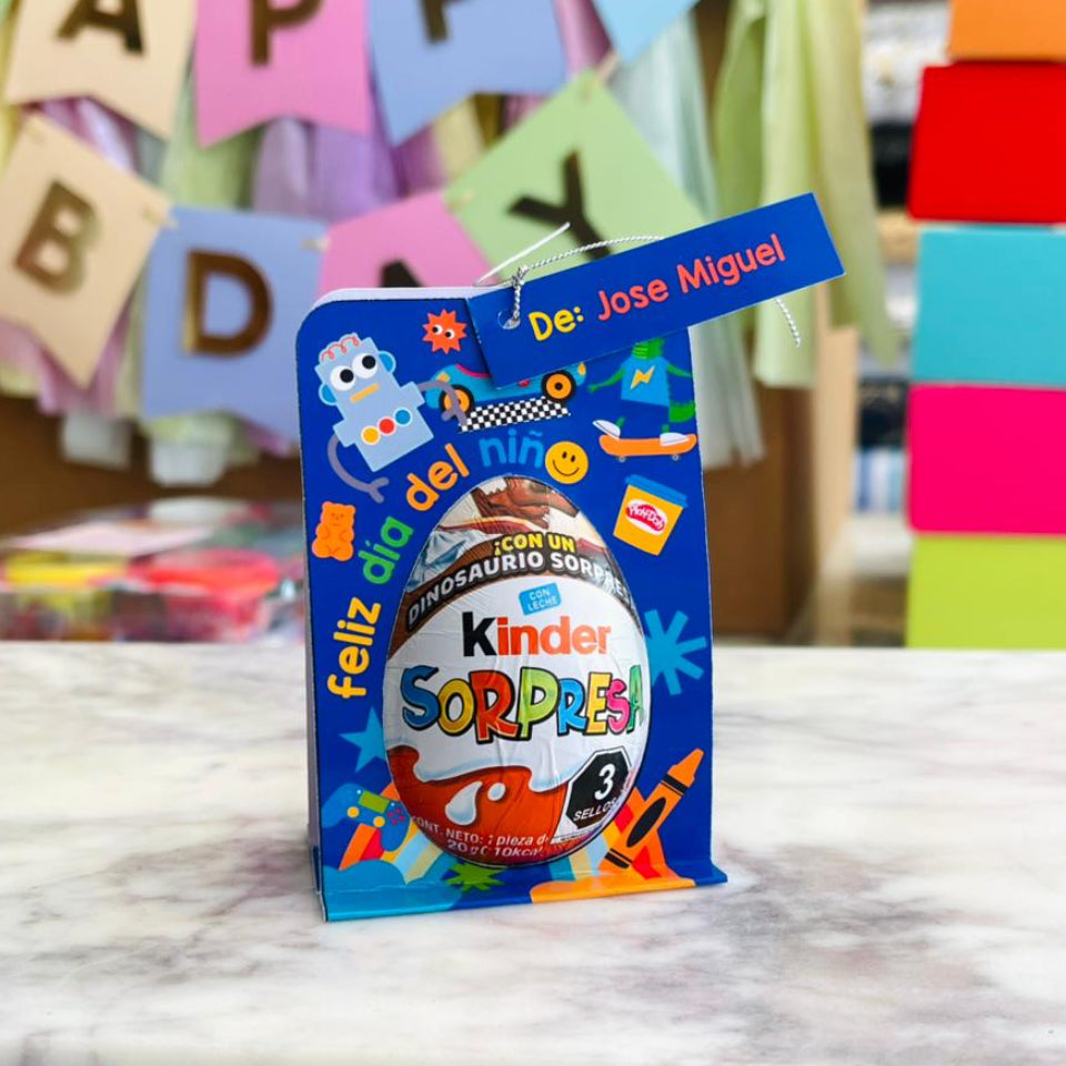 HUEVITO KINDER PERSONALIZADO