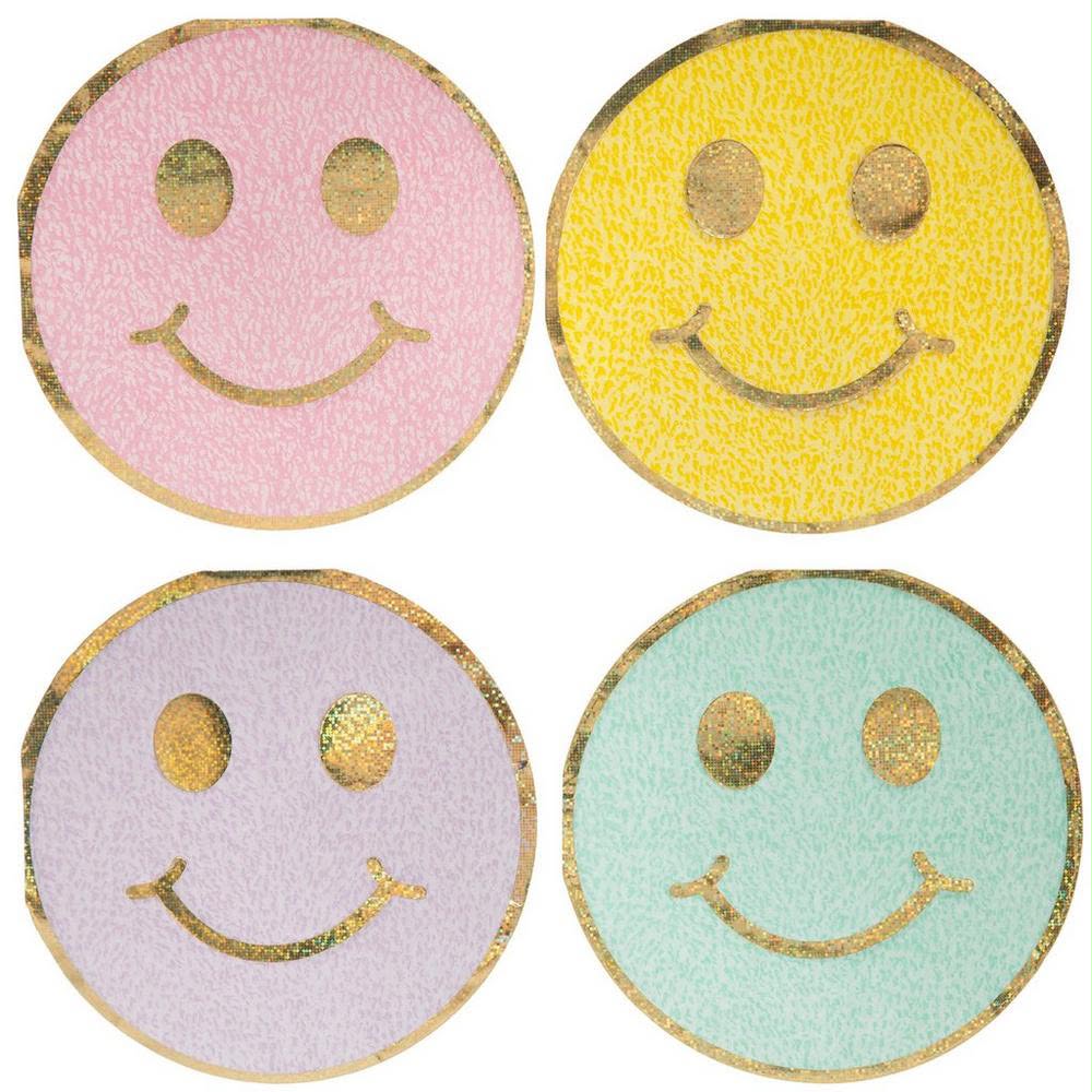 SERVILLETA SMILEY 4 COLORS