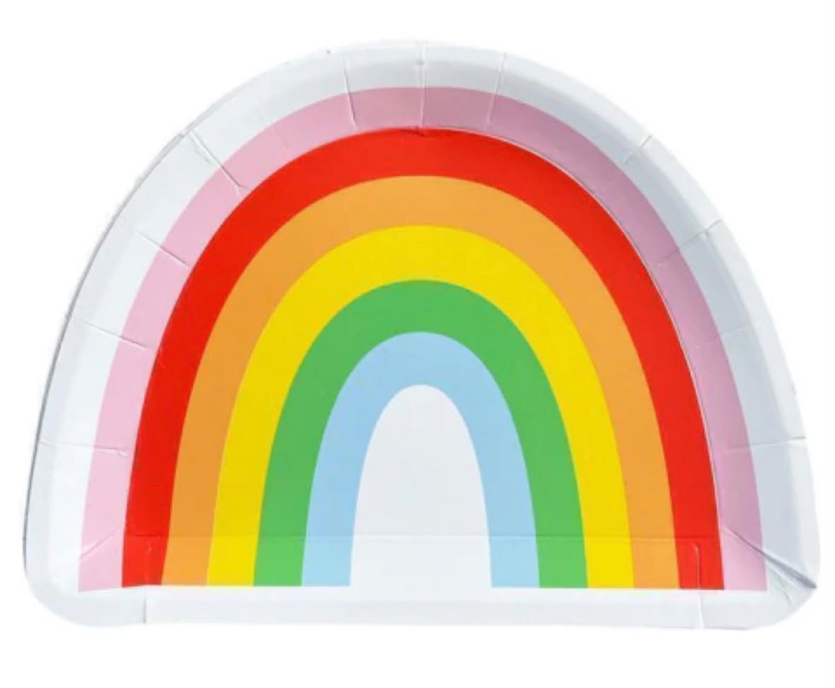RAINBOW SNACK PLATE
