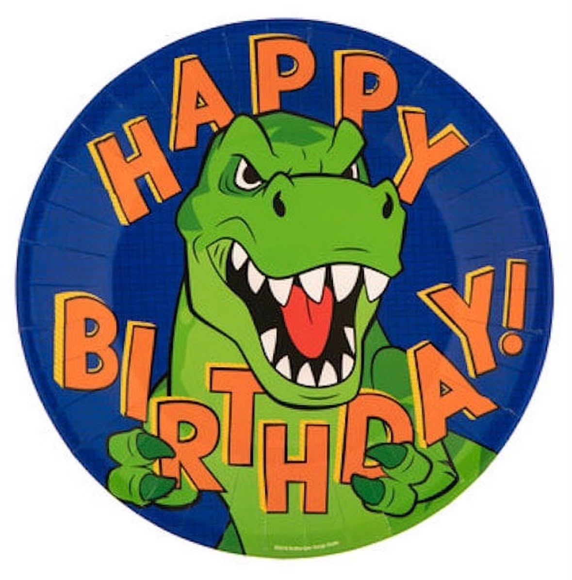 PLATOS GRANDES DINO HBDAY