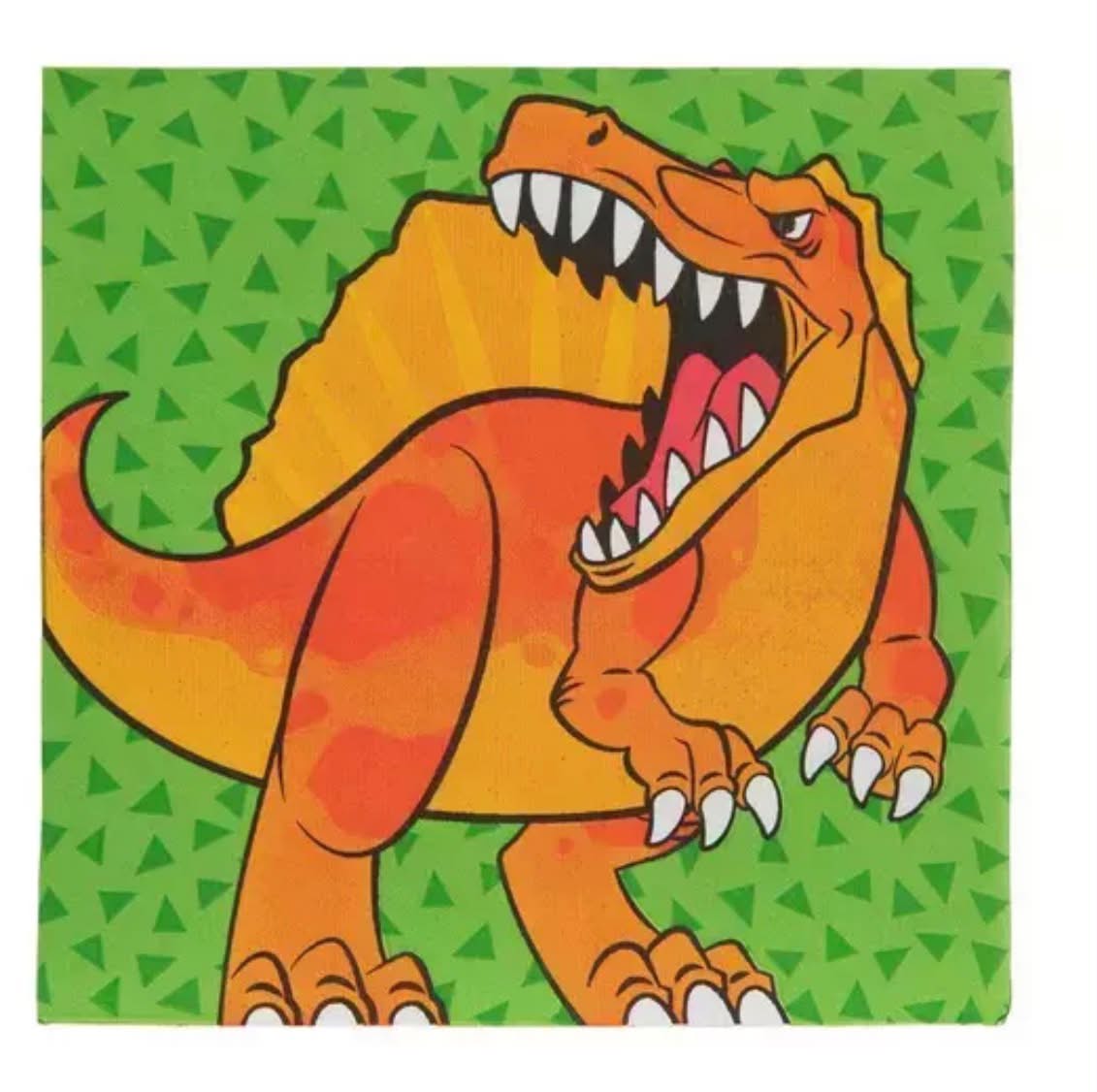 DINO NARANJA SERVILLETAS