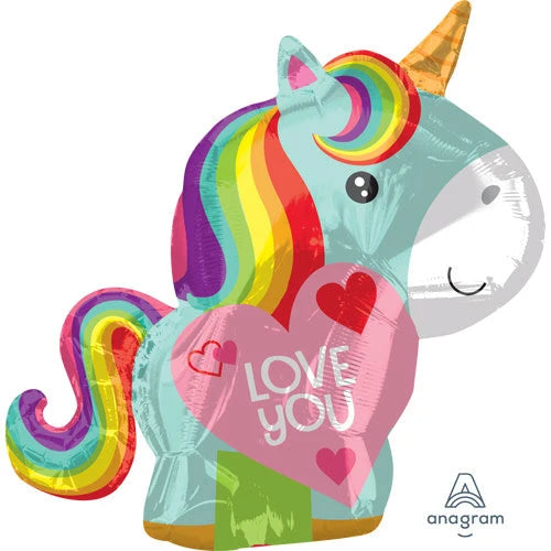 UNICORN HEART 18"