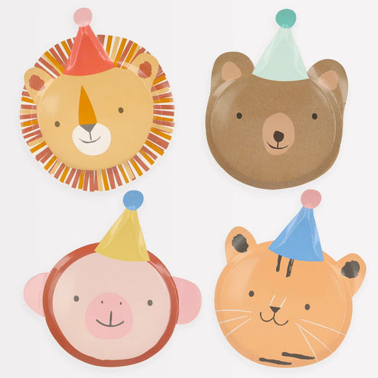 ANIMAL PARADE PARTY PLATES