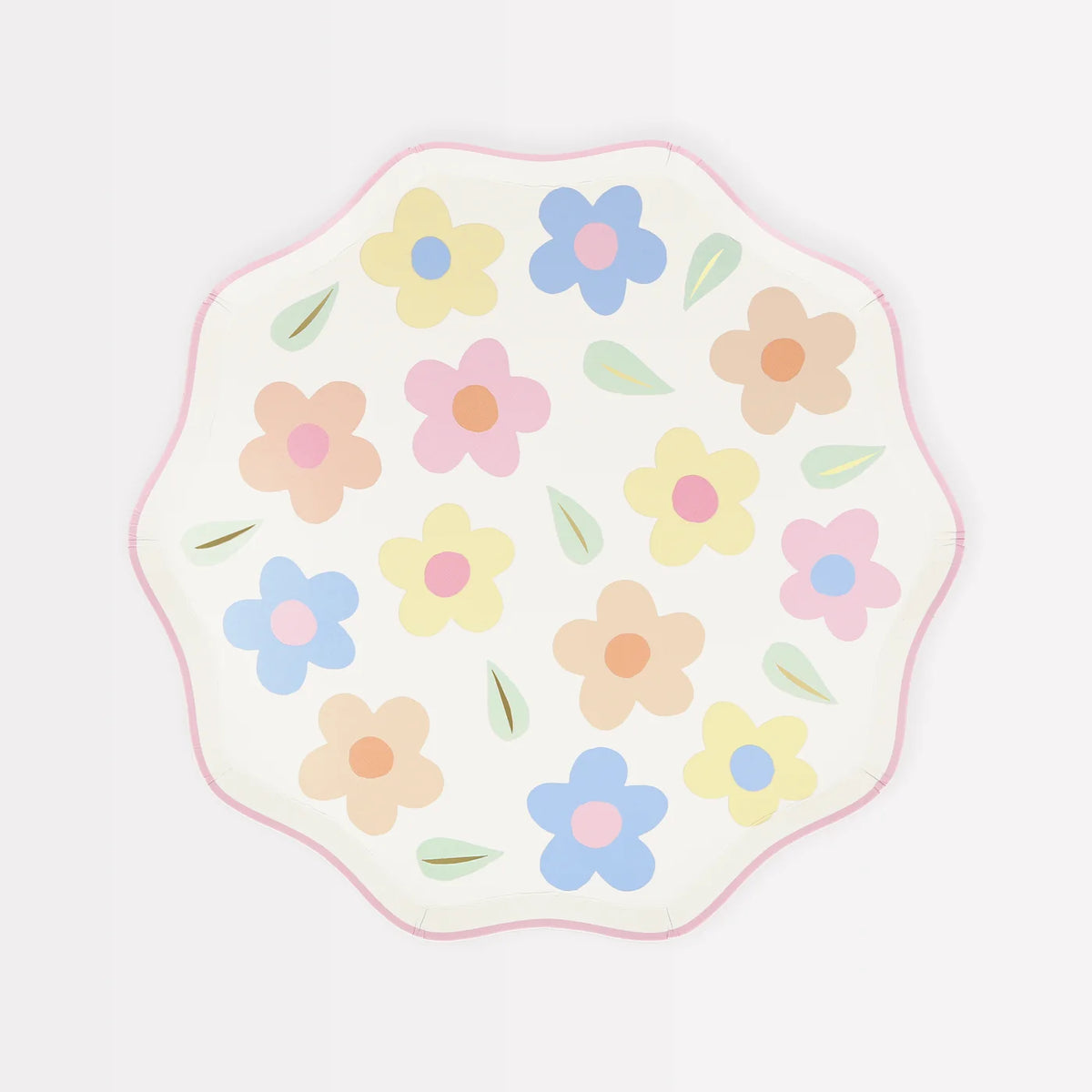 HAPPY FLOWERS SIDE PLATES