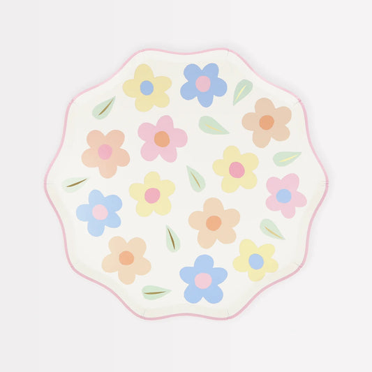 HAPPY FLOWERS SIDE PLATES
