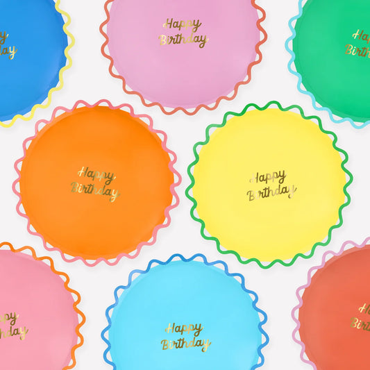 WIGGLE EDGE DINNER PLATES
